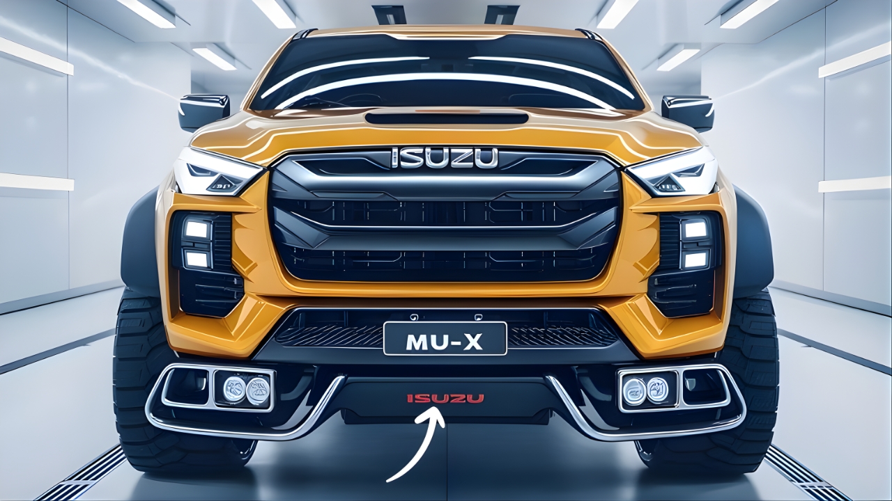 2026 Isuzu MU-X Pickup Revealed: Rugged Power With Modern Elegant Features