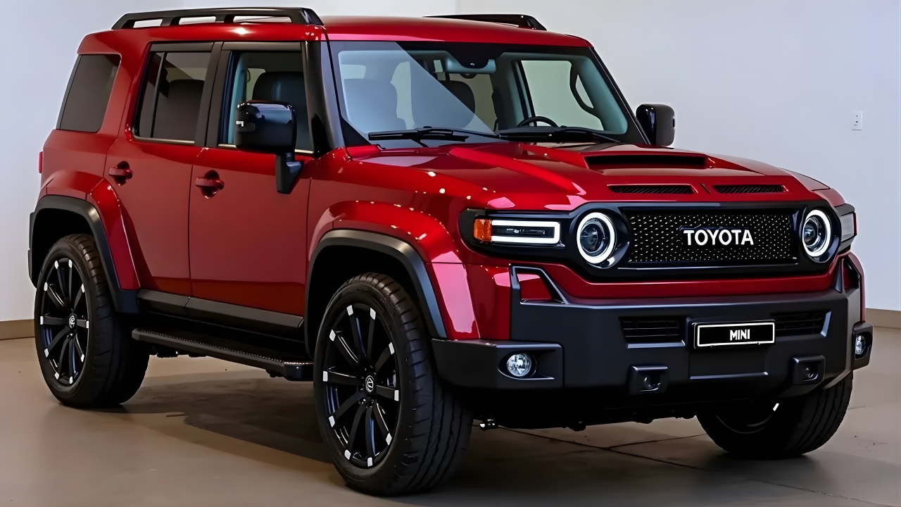 2026 Toyota Mini Land Cruiser Revealed – Compact 7-Seater with Real Off-Road Power