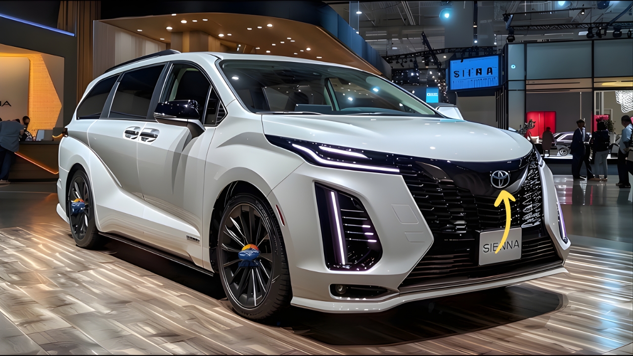 2026 Toyota Sienna Hybrid Revealed: Powerful Engine and Luxury Features for Families